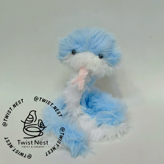 * Twisty Snake DIY-Kit – Mystic Blue | Twist Stick von Twist Nest 🐍