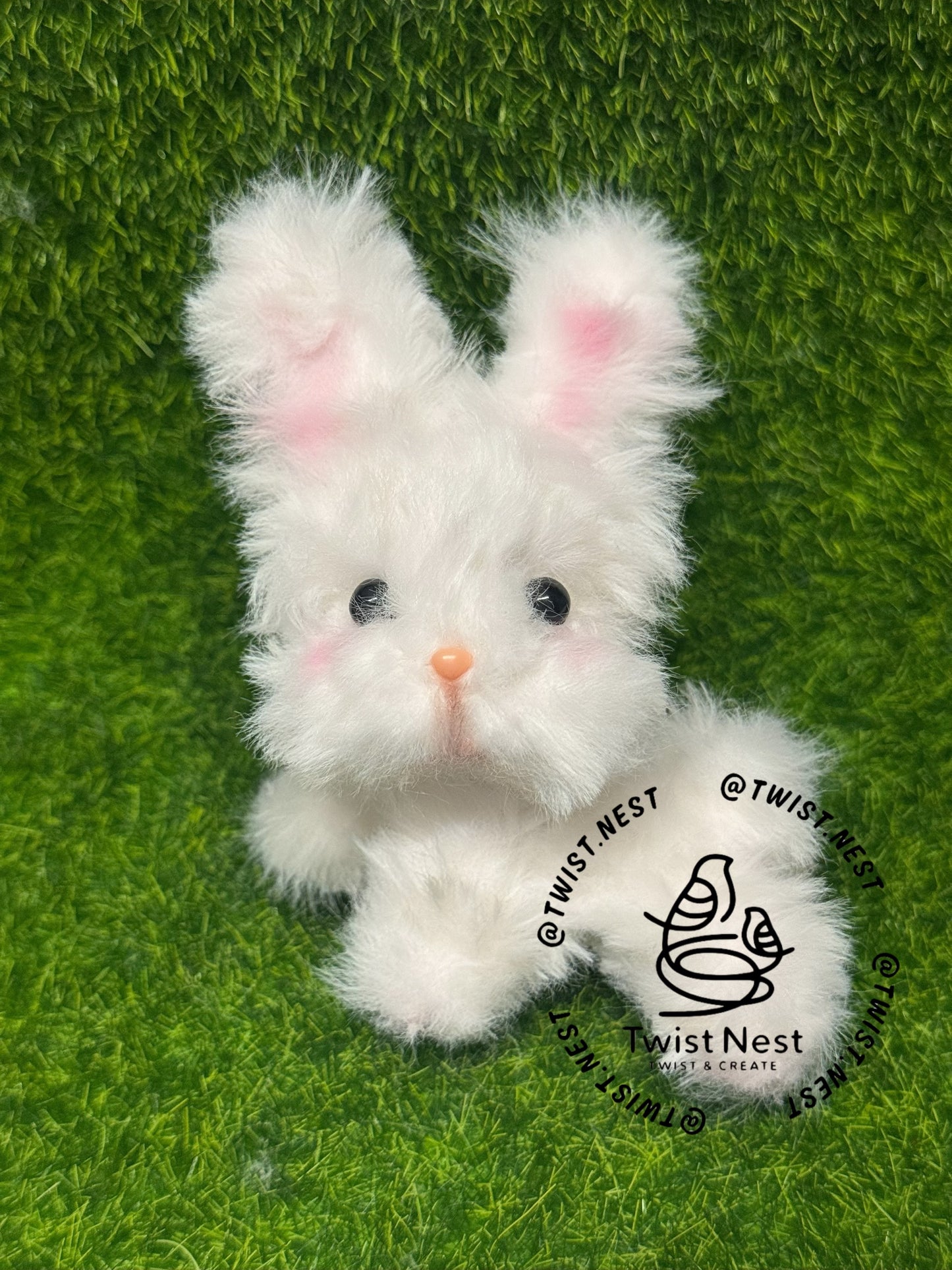 * Fluffy Bunny DIY Kit | Twist Stick by Twist Nest 🐰