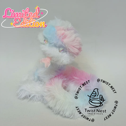 * Twisty Snake DIY-Kit – Verträumtes Pink-Blau (Limitierte Auflage 2025) | Twist Stick von Twist Nest 🐍