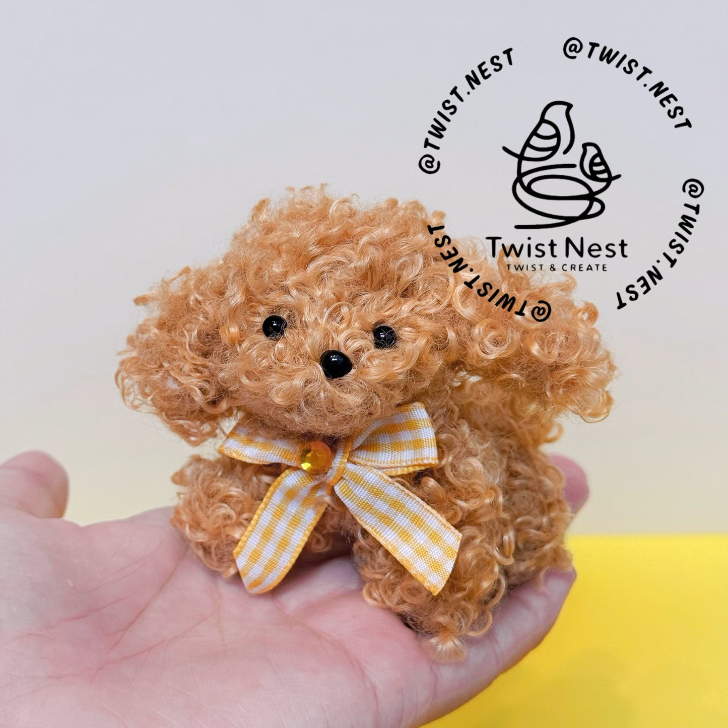 Poodle Puppy DIY Kit - Twist Stick by Twist Nest