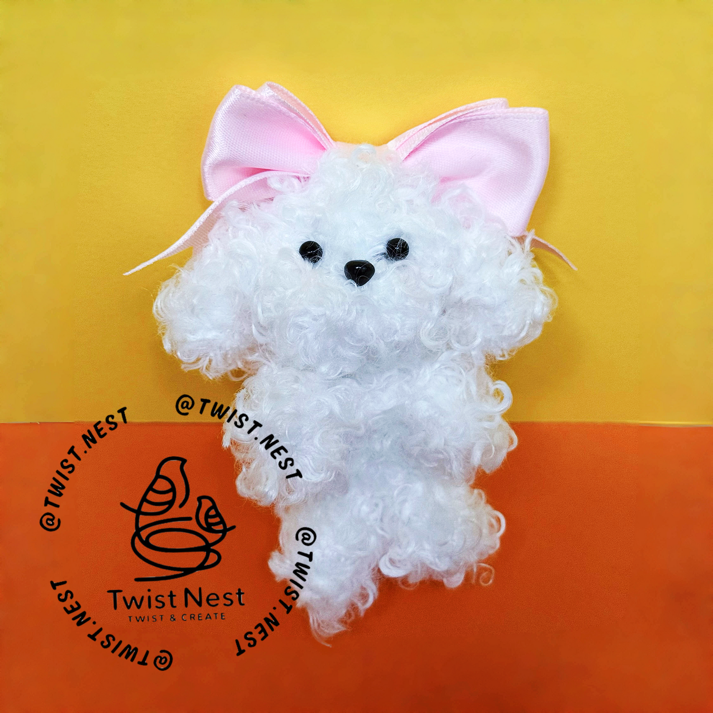 Poodle Puppy DIY Kit - Twist Stick by Twist Nest